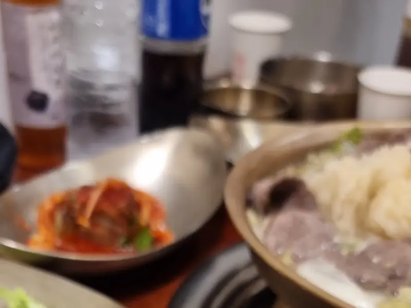 깔끔한 테이블 세팅