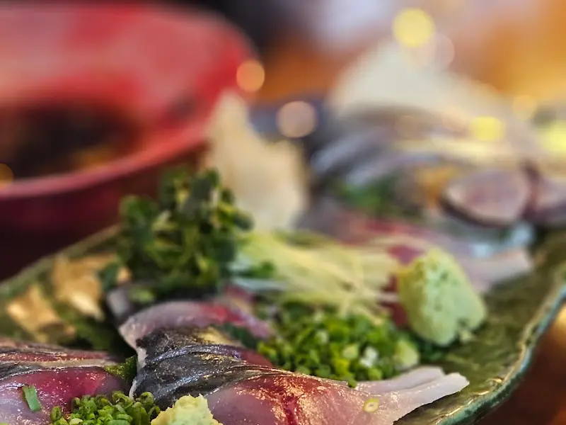 숙성회 디테일 샷