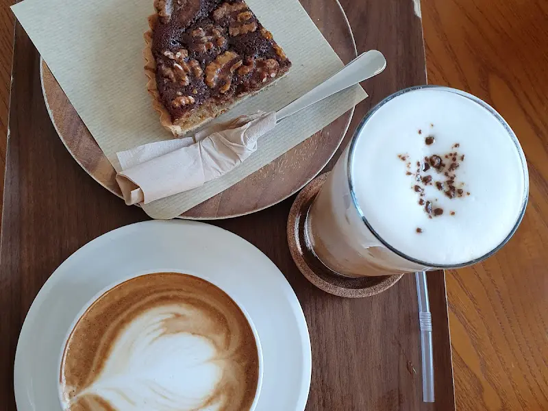 흑당라떼와 호두파이