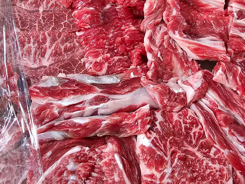 신선함이 느껴지는 고기