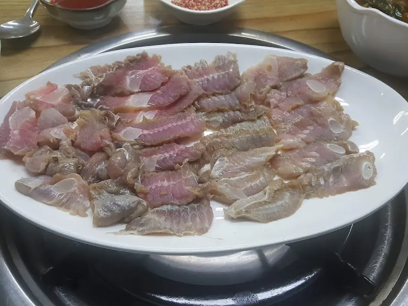 아나고 회 한 접시