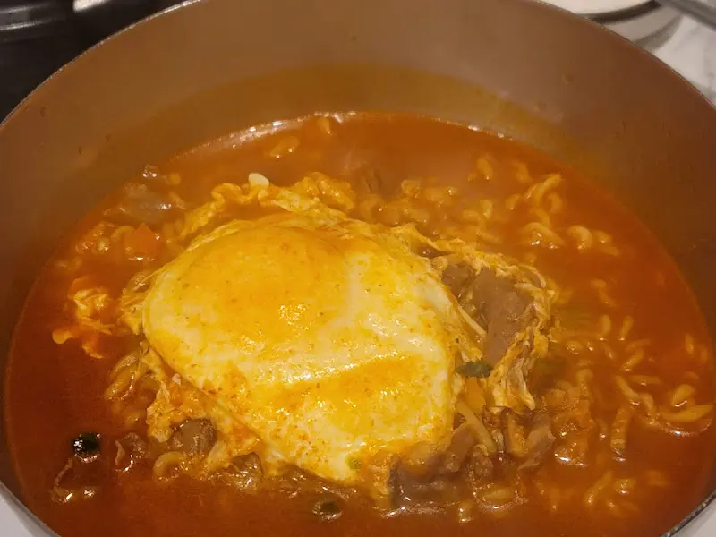 고기만큼 맛있는 차돌박이 라면