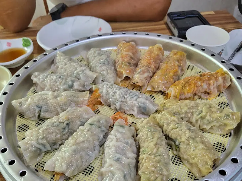 솔만두 한상차림