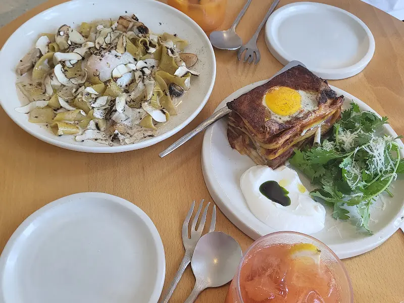 버섯크림파스타와 라자냐