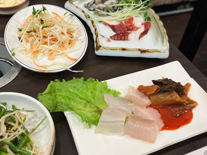 싱싱한 해산물 한 상