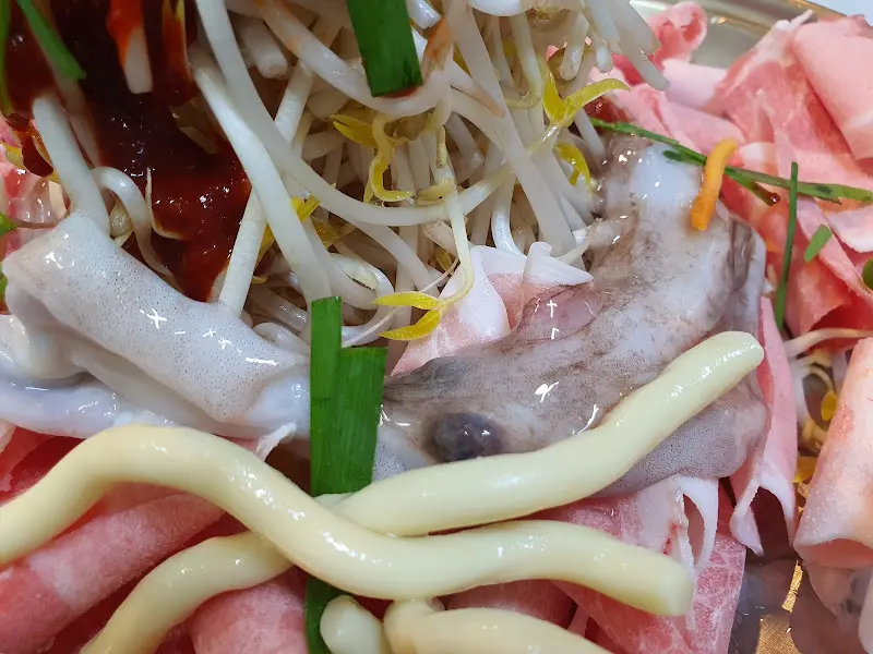 푸짐한식당 갑오징어 불고기