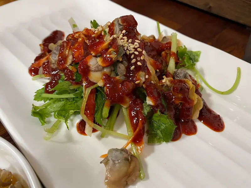 푸짐한식당 꼬막무침