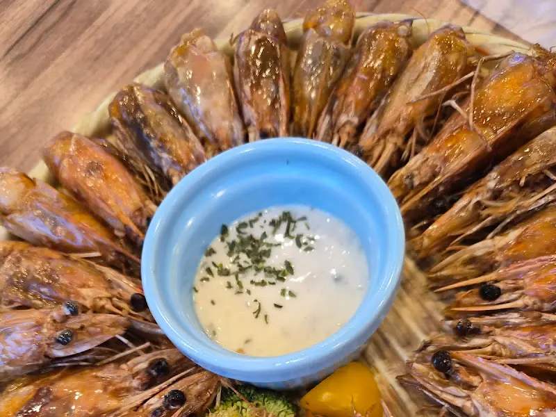 새우 머리 버터구이