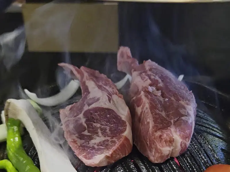 양갈비와 프렌치랙