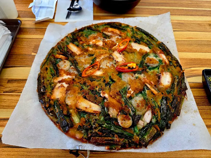 조마담칼국수의 해물파전