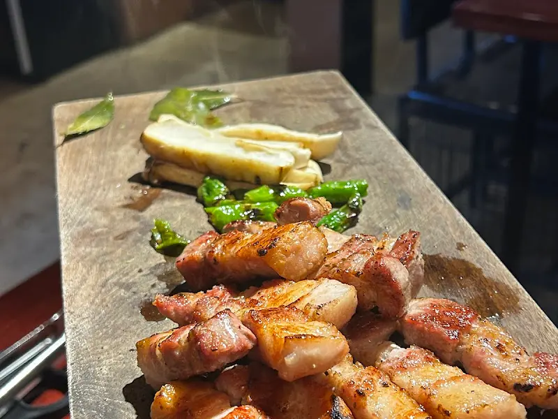 훈연가의 숙성 삼겹살 한 상