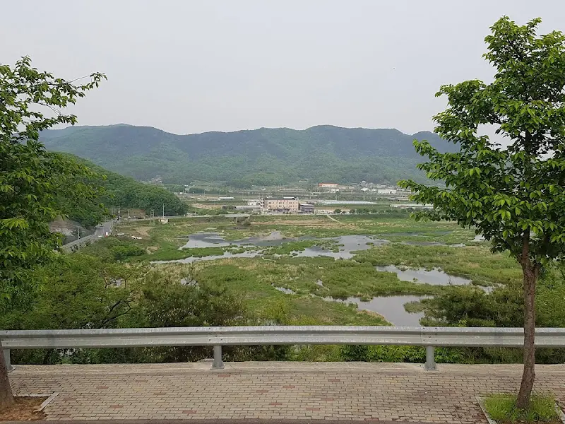 대청마루에서 바라본 풍경