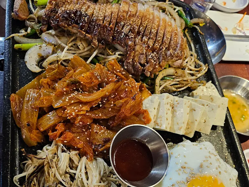 삼겹살과 김치의 환상적인 조합