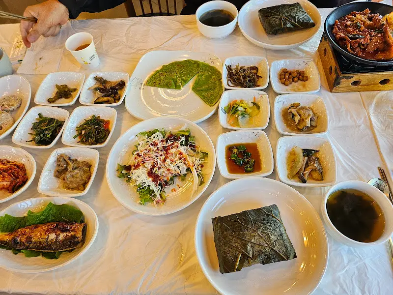 연잎밥 정식 한 상 차림