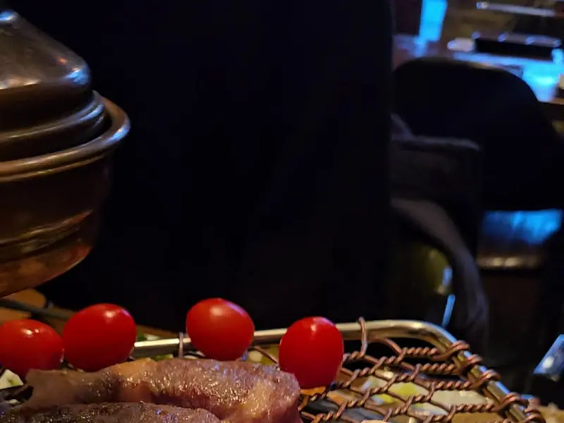 숄더랙이 구워지는 모습