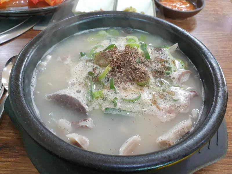 순대국밥