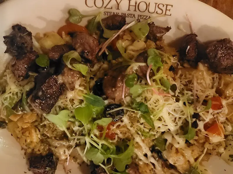 큐브 스테이크 필라프