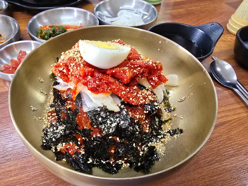 비빔 막국수