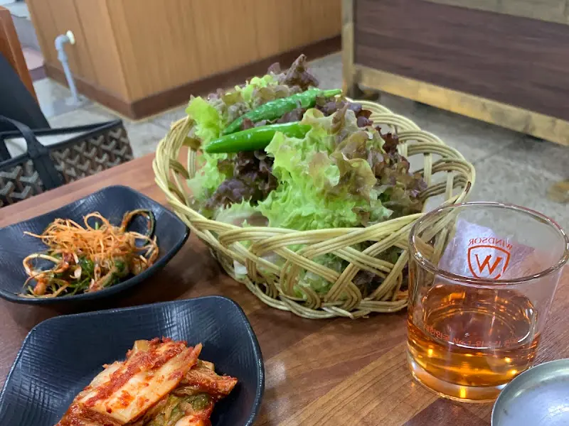 푸짐한 쌈 채소