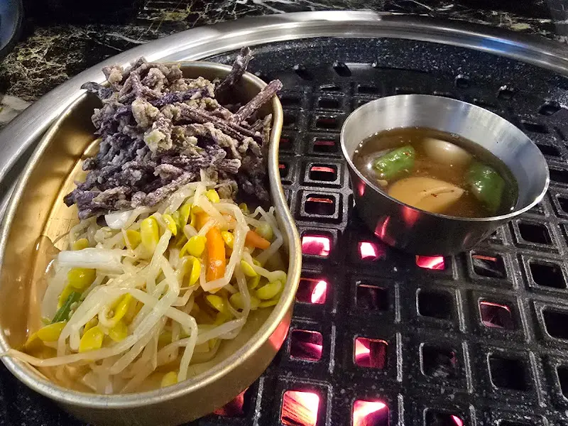 흑돼지와 밑반찬