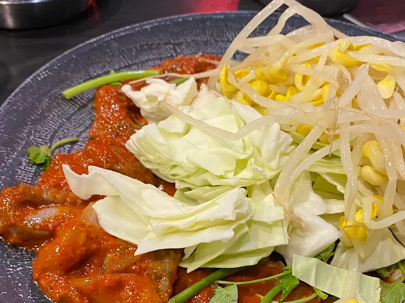 쭈꾸미와 곁들여 먹는 콩나물