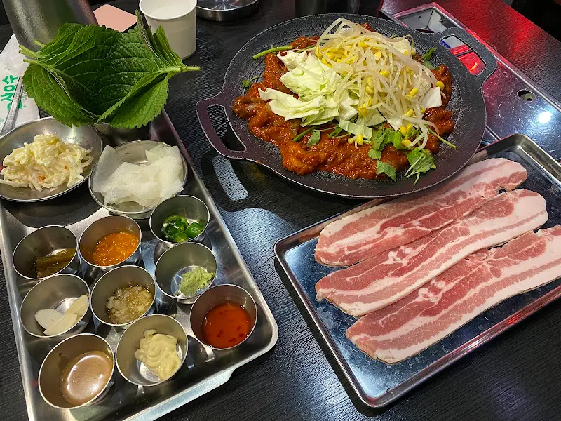 쭈꾸미 한 상 차림