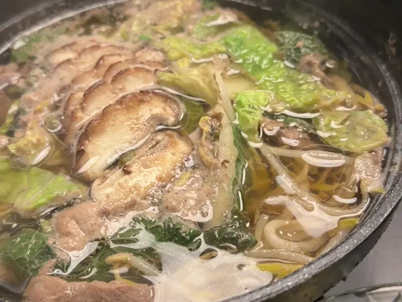 따뜻한 밀푀유나베