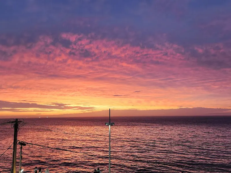 으뜸흑돼지 앞바다 석양