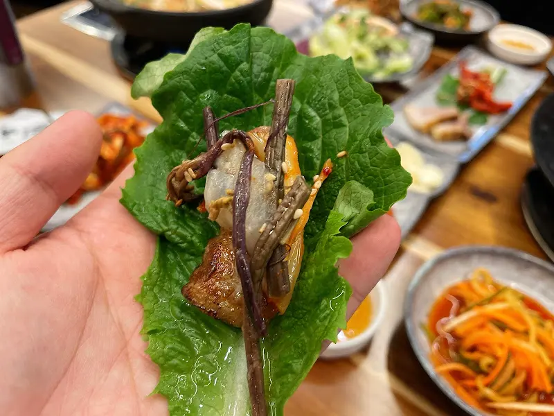 깻잎 쌈