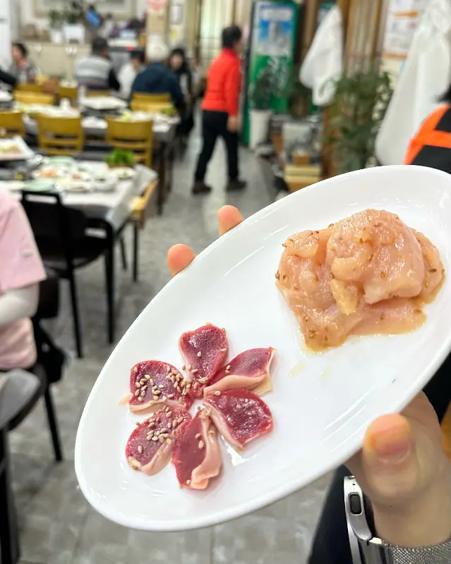 돌고개가든 닭회