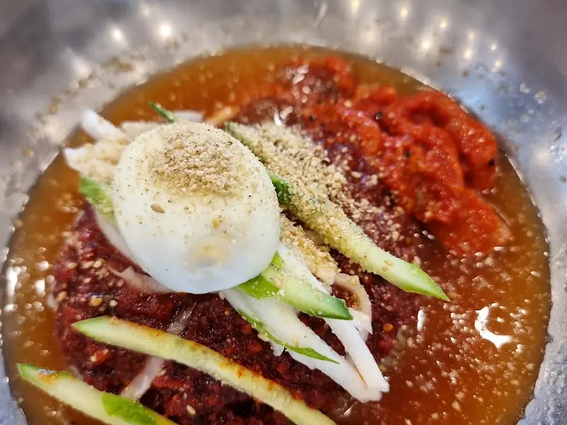 열무냉면 비주얼