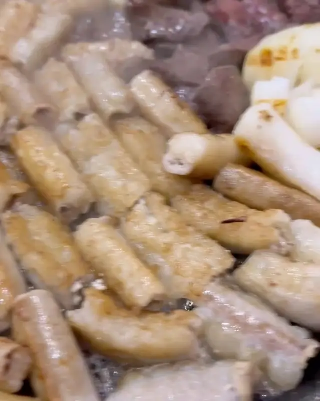 노릇노릇 익어가는 곱창