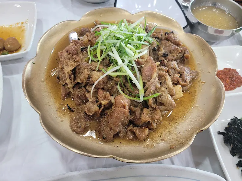 석쇠불고기 비주얼