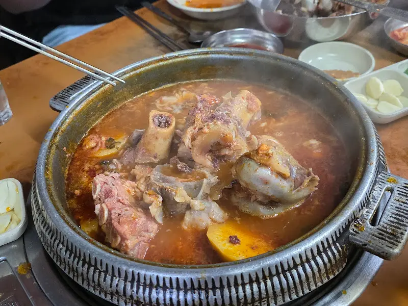 감자탕 비주얼
