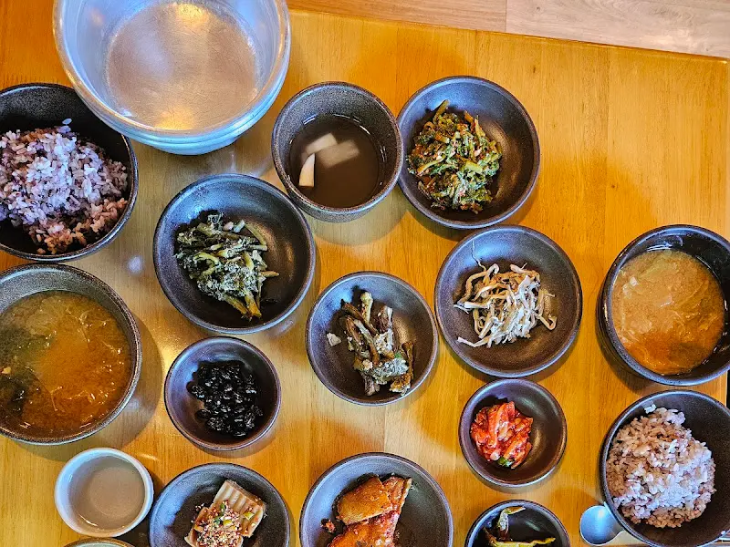 나물 비빔밥 재료