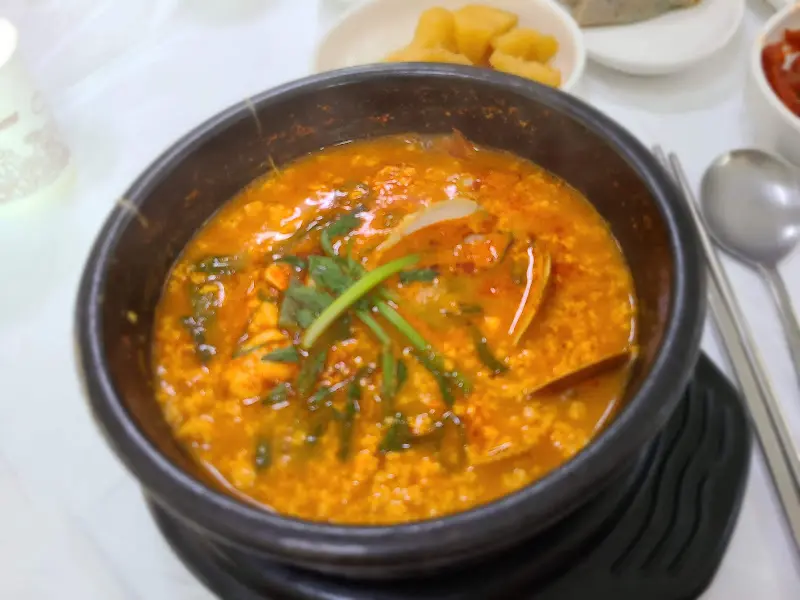 초원순두부 짬뽕순두부