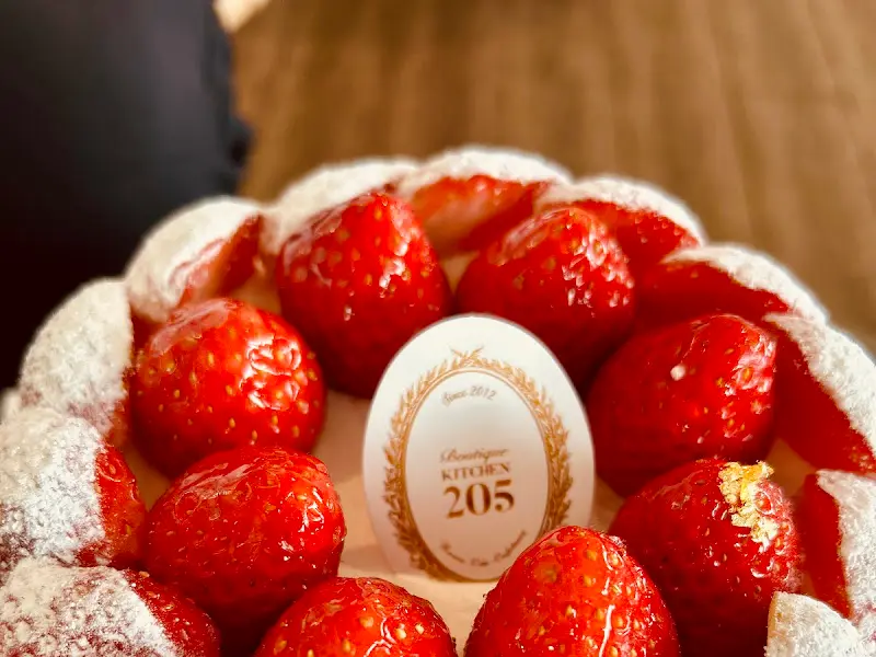 딸기 쇼트케이크 근접샷