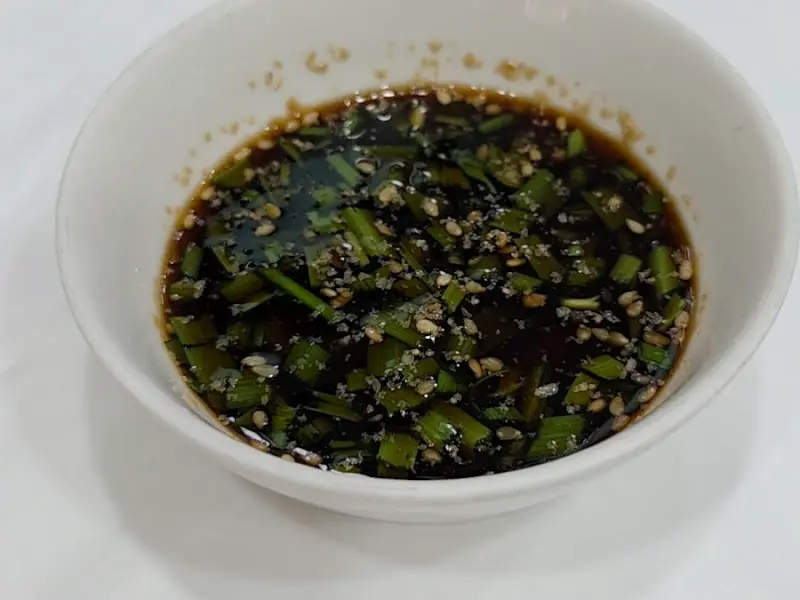 감자전용 간장 소스