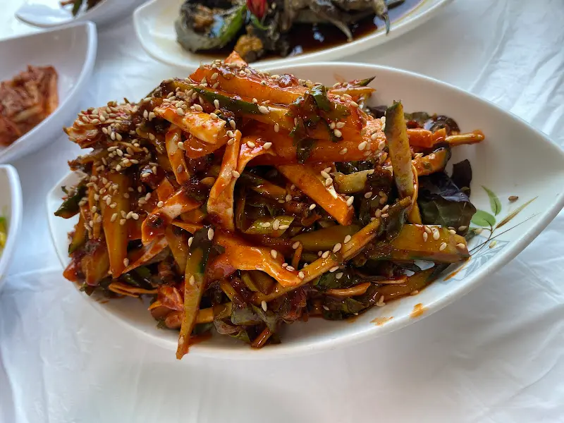 이화가든 재첩무침