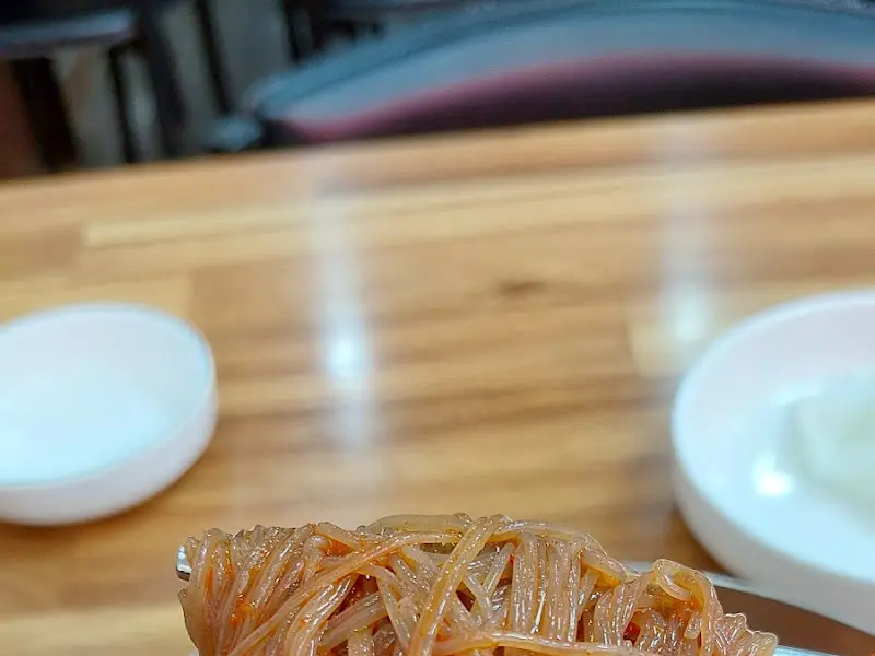 함흥 쪼매매운냉면 면발