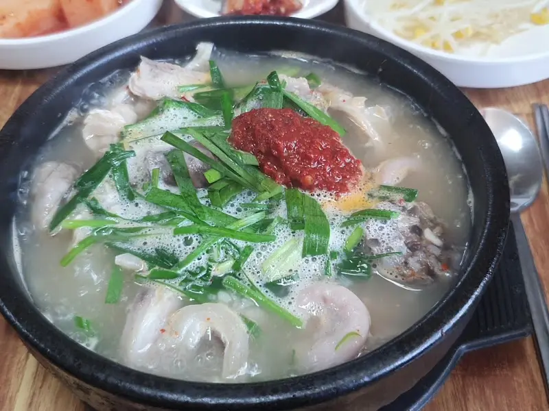 모듬국밥 비주얼