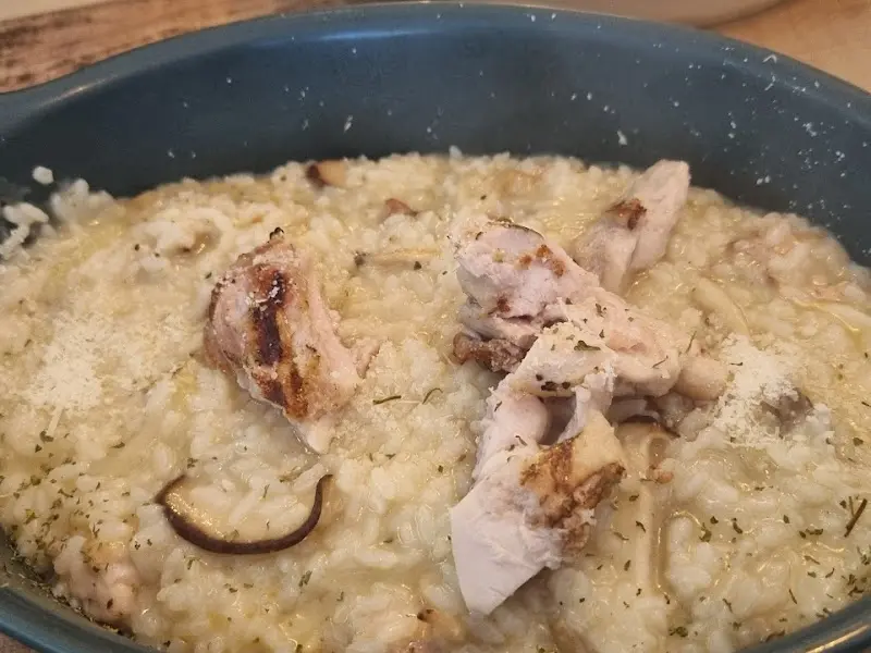 머쉬룸 치킨 리조또