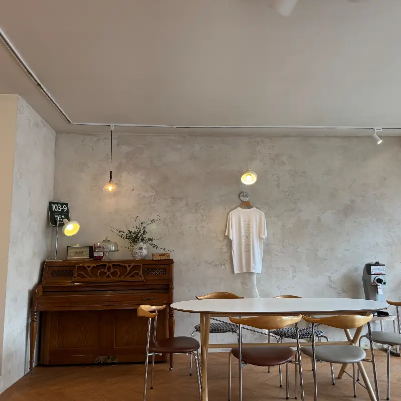 아늑한 내부 인테리어