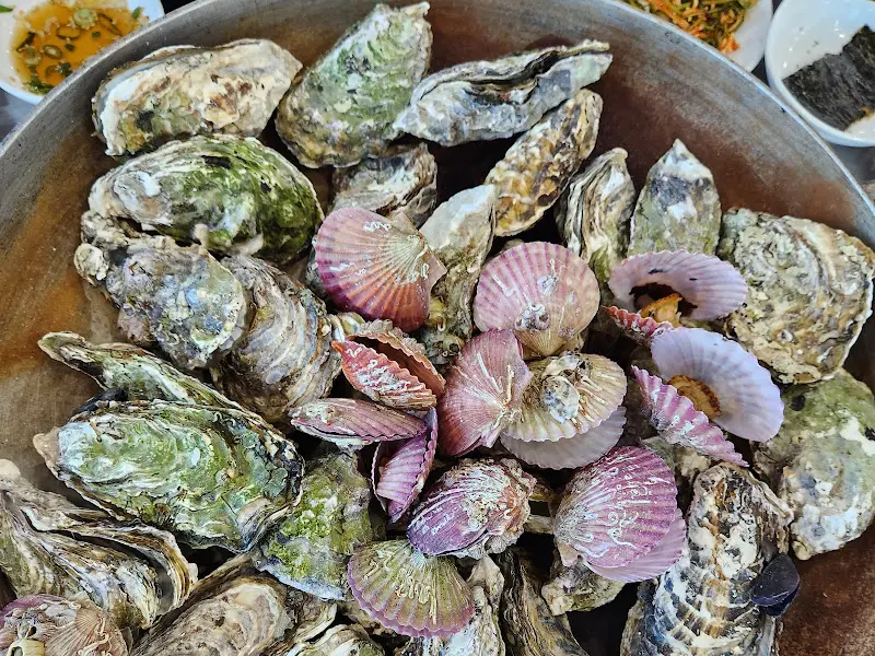 굴/가리비 구이
