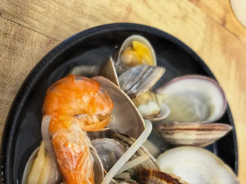 조개 칼국수의 조개