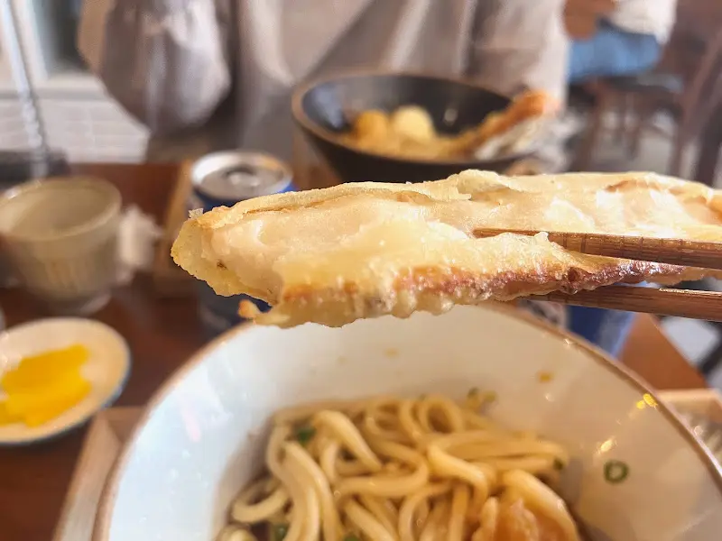 면장우동 새우튀김