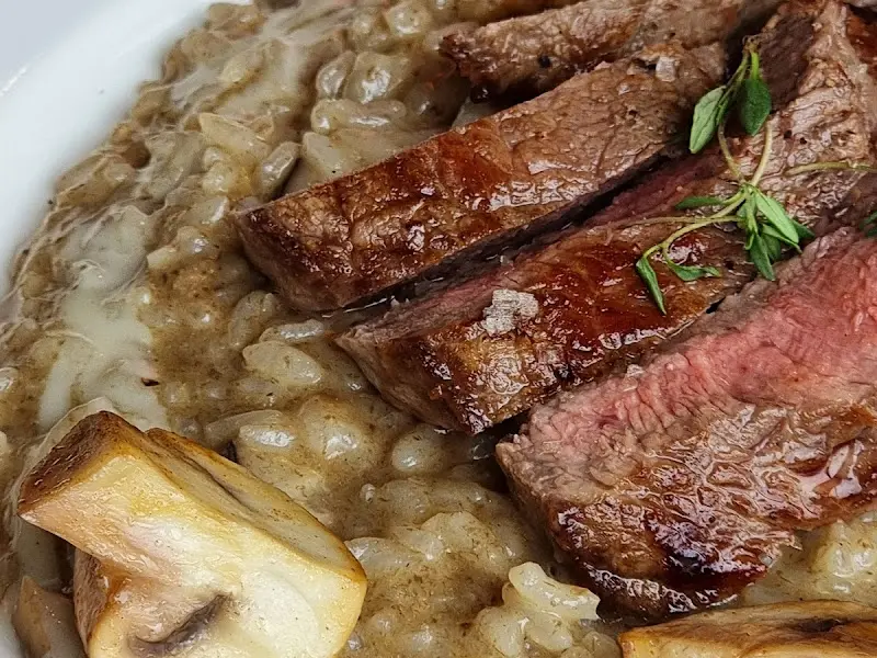 스테이크 리조또