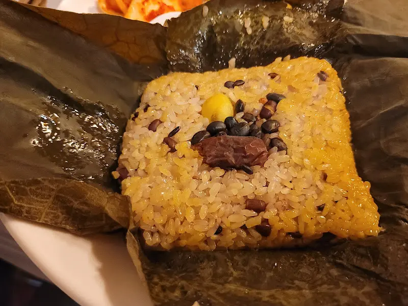 연잎밥 속 내용물