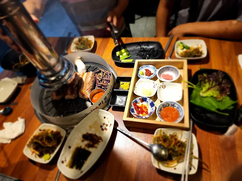 The 바른식당 밑반찬 풀세팅