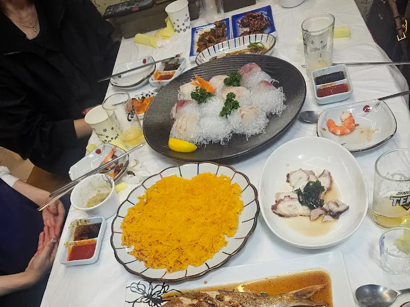 해산물 한 상 차림